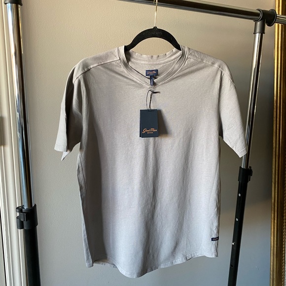 Good Man Brand Hi Vee Tee - Frost Grey - Picture 1 of 12